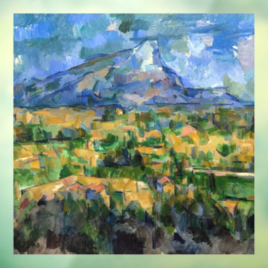 Paul Cezanne - Mont Sainte-Victoire Raamsticker (Vel 3)