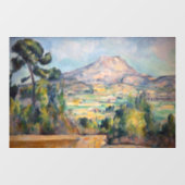 Paul Cezanne - Mont Sainte-Victoire Raamsticker (Vel)