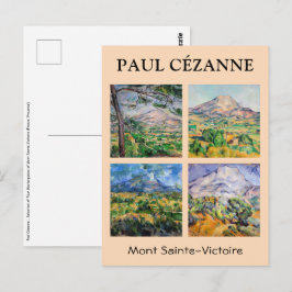 Paul Cezanne  - Mont Sainte-Victoire Selectie Briefkaart