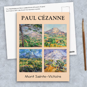 Paul Cezanne - Mont Sainte-Victoire Selectie Briefkaart