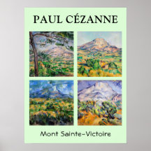 Paul Cezanne - Mont Sainte-Victoire-selectie