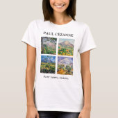 Paul Cezanne - Mont Sainte-Victoire-selectie T-shirt (Voorkant)