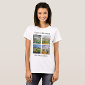 Paul Cezanne - Mont Sainte-Victoire-selectie T-shirt (Voorkant volledig)