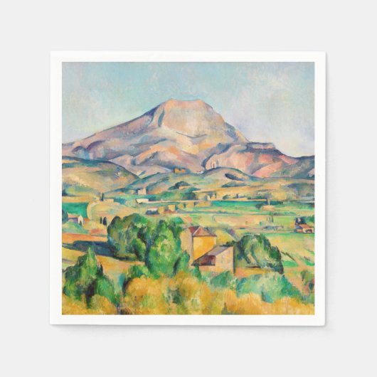 Paul Cezanne - Mont Sainte-Victoire Servet (Voorkant)