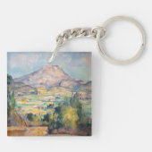 Paul Cezanne - Mont Sainte-Victoire Sleutelhanger (Achterkant)