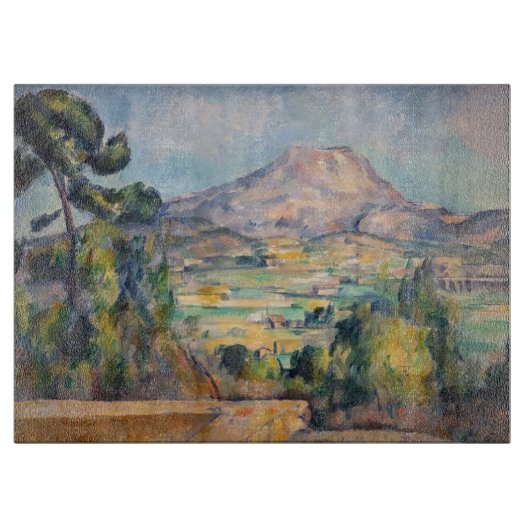 Paul Cezanne - Mont Sainte-Victoire Snijplank (Voorkant)