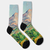 Paul Cezanne - Mont Sainte-Victoire Sokken (Rechts)