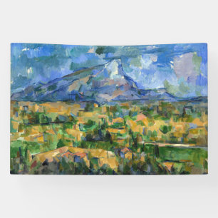 Paul Cezanne - Mont Sainte-Victoire Spandoek