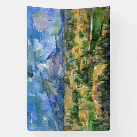 Paul Cezanne - Mont Sainte-Victoire Spandoek (Verticaal)