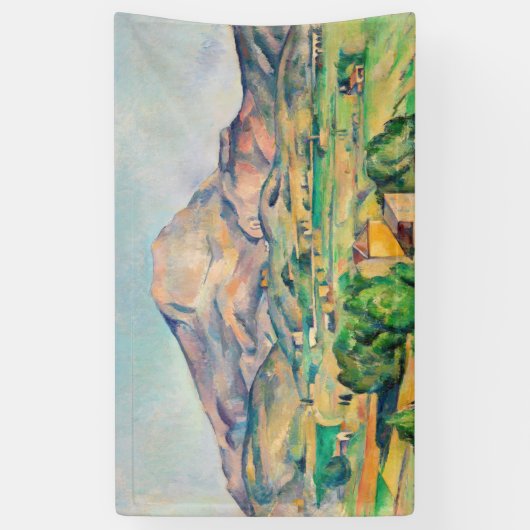Paul Cezanne - Mont Sainte-Victoire Spandoek (Verticaal)