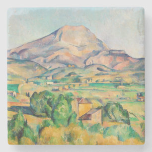 Paul Cezanne - Mont Sainte-Victoire Stenen Onderzetter