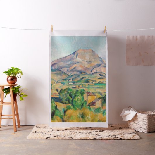 Paul Cezanne - Mont Sainte-Victoire Stof (Voorbeeld)