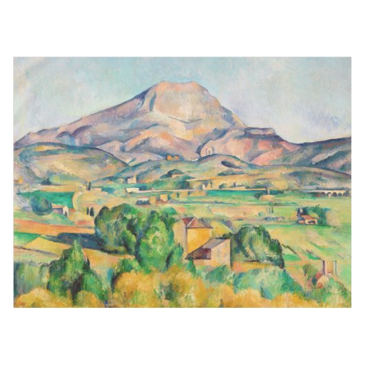 Paul Cezanne - Mont Sainte-Victoire Tafelkleed (Voorkant (Horizontaal))