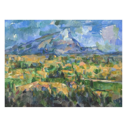 Paul Cezanne - Mont Sainte-Victoire Tafelkleed (Voorkant (Horizontaal))