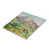 Paul Cezanne - Mont Sainte-Victoire Tegeltje (Zijkant)