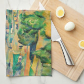 Paul Cezanne - Mont Sainte-Victoire Theedoek (Quarter Fold)