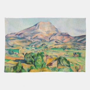 Paul Cezanne - Mont Sainte-Victoire Theedoek