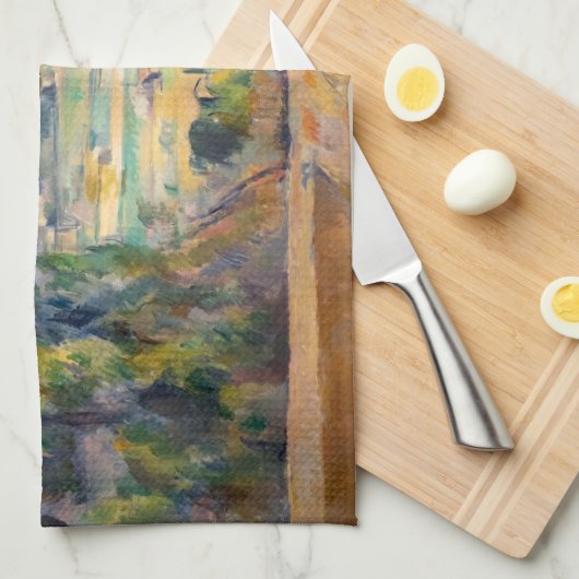 Paul Cezanne - Mont Sainte-Victoire Theedoek (Quarter Fold)