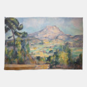 Paul Cezanne - Mont Sainte-Victoire Theedoek (Horizontaal)