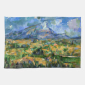 Paul Cezanne - Mont Sainte-Victoire Theedoek (Horizontaal)