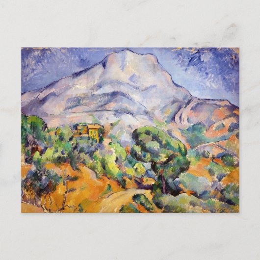 Paul Cezanne - Mont Sainte-Victoire, Tholonet Road Briefkaart (Voorkant)