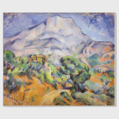 Paul Cezanne - Mont Sainte-Victoire, Tholonet Road Cadeaupapier (Vlak)