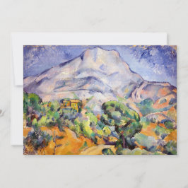 Paul Cezanne - Mont Sainte-Victoire, Tholonet Road Kaart
