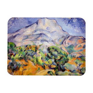 Paul Cezanne - Mont Sainte-Victoire, Tholonet Road Magneet