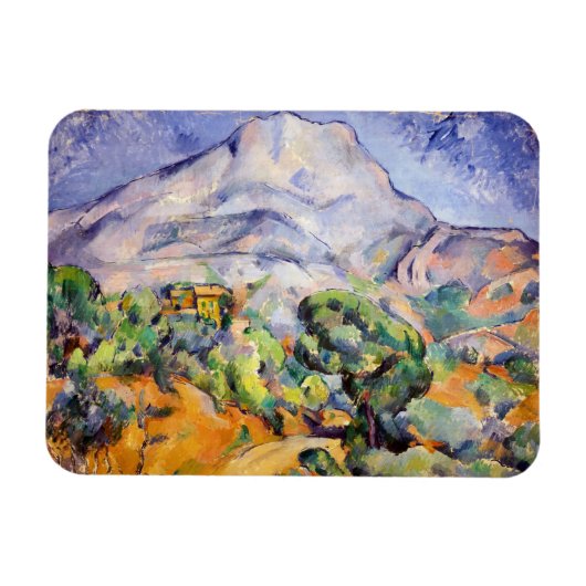 Paul Cezanne - Mont Sainte-Victoire, Tholonet Road Magneet (Horizontaal)