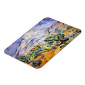 Paul Cezanne - Mont Sainte-Victoire, Tholonet Road Magneet (Linkerzijde)