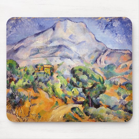Paul Cezanne - Mont Sainte-Victoire, Tholonet Road Muismat (Voorkant)