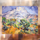 Paul Cezanne - Mont Sainte-Victoire, Tholonet Road Raamsticker (Vel 2)