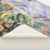 Paul Cezanne - Mont Sainte-Victoire, Tholonet Road Sherpa Deken (3/4)