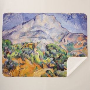 Paul Cezanne - Mont Sainte-Victoire, Tholonet Road Sherpa Deken