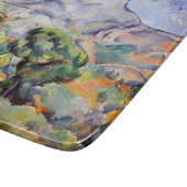 Paul Cezanne - Mont Sainte-Victoire, Tholonet Road Snijplank (Hoek)