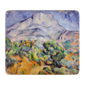 Paul Cezanne - Mont Sainte-Victoire, Tholonet Road Snijplank (Voorkant)