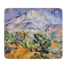 Paul Cezanne - Mont Sainte-Victoire, Tholonet Road Snijplank