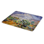Paul Cezanne - Mont Sainte-Victoire, Tholonet Road Snijplank (Hoek)