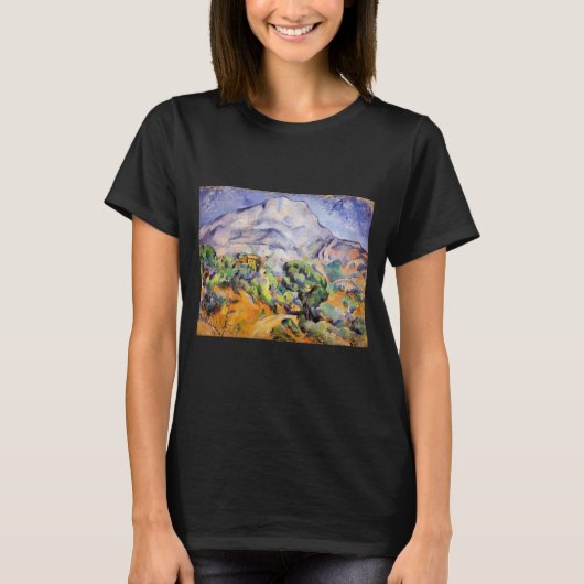 Paul Cezanne - Mont Sainte-Victoire, Tholonet Road T-shirt (Voorkant)
