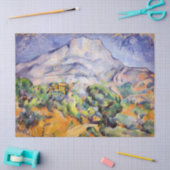 Paul Cezanne - Mont Sainte-Victoire, Tholonet Road Tissuepapier (Craft)