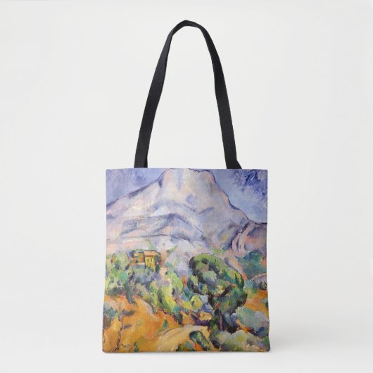 Paul Cezanne - Mont Sainte-Victoire, Tholonet Road Tote Bag (Voorkant)