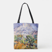 Paul Cezanne - Mont Sainte-Victoire, Tholonet Road Tote Bag (Achterkant)