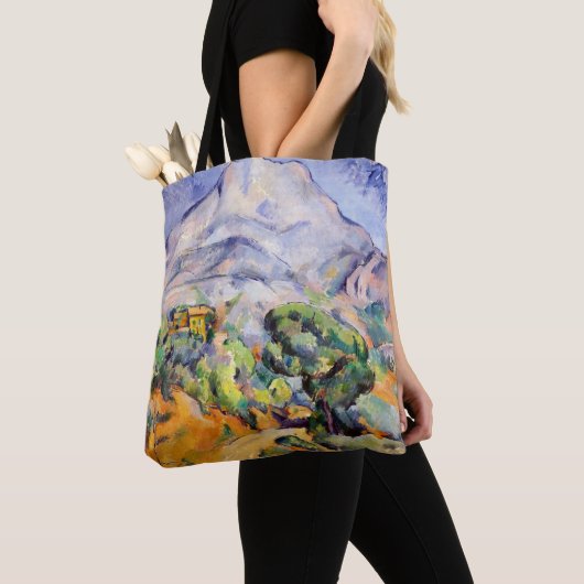Paul Cezanne - Mont Sainte-Victoire, Tholonet Road Tote Bag (Dichtbij)