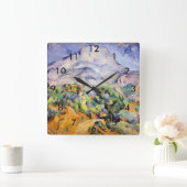 Paul Cezanne - Mont Sainte-Victoire, Tholonet Road Vierkante Klok (Huis)