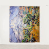 Paul Cezanne - Mont Sainte-Victoire, Tholonet Road Wandkleed (Voorkant)