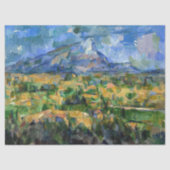 Paul Cezanne - Mont Sainte-Victoire Tissuepapier (Voorkant)