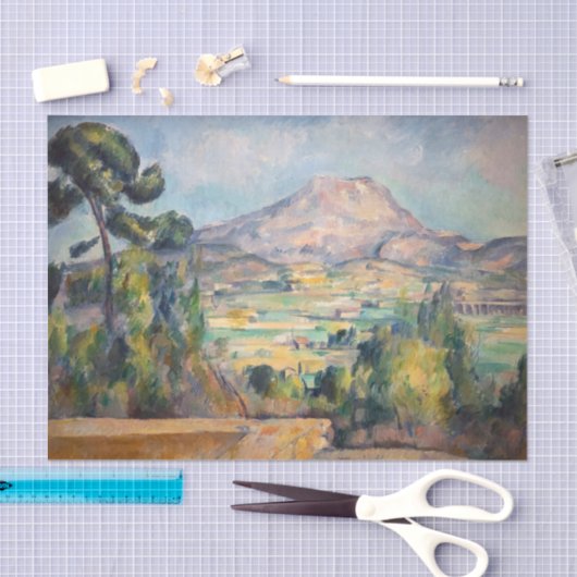 Paul Cezanne - Mont Sainte-Victoire Tissuepapier (Craft)