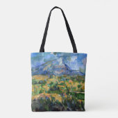 Paul Cezanne - Mont Sainte-Victoire Tote Bag (Achterkant)