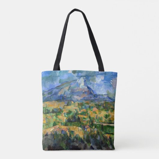Paul Cezanne - Mont Sainte-Victoire Tote Bag (Achterkant)