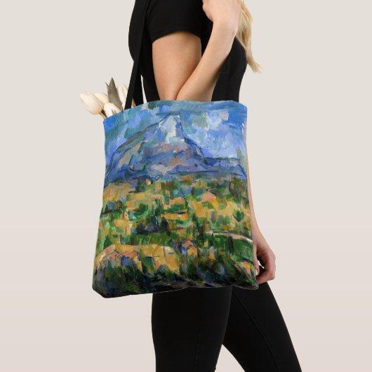 Paul Cezanne - Mont Sainte-Victoire Tote Bag (Dichtbij)